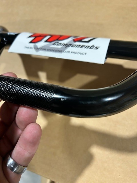 TNT BICYCLES – 6″ RETRO HANDLEBAR (BLACK) – B-STOCK (DISCOUNTED)