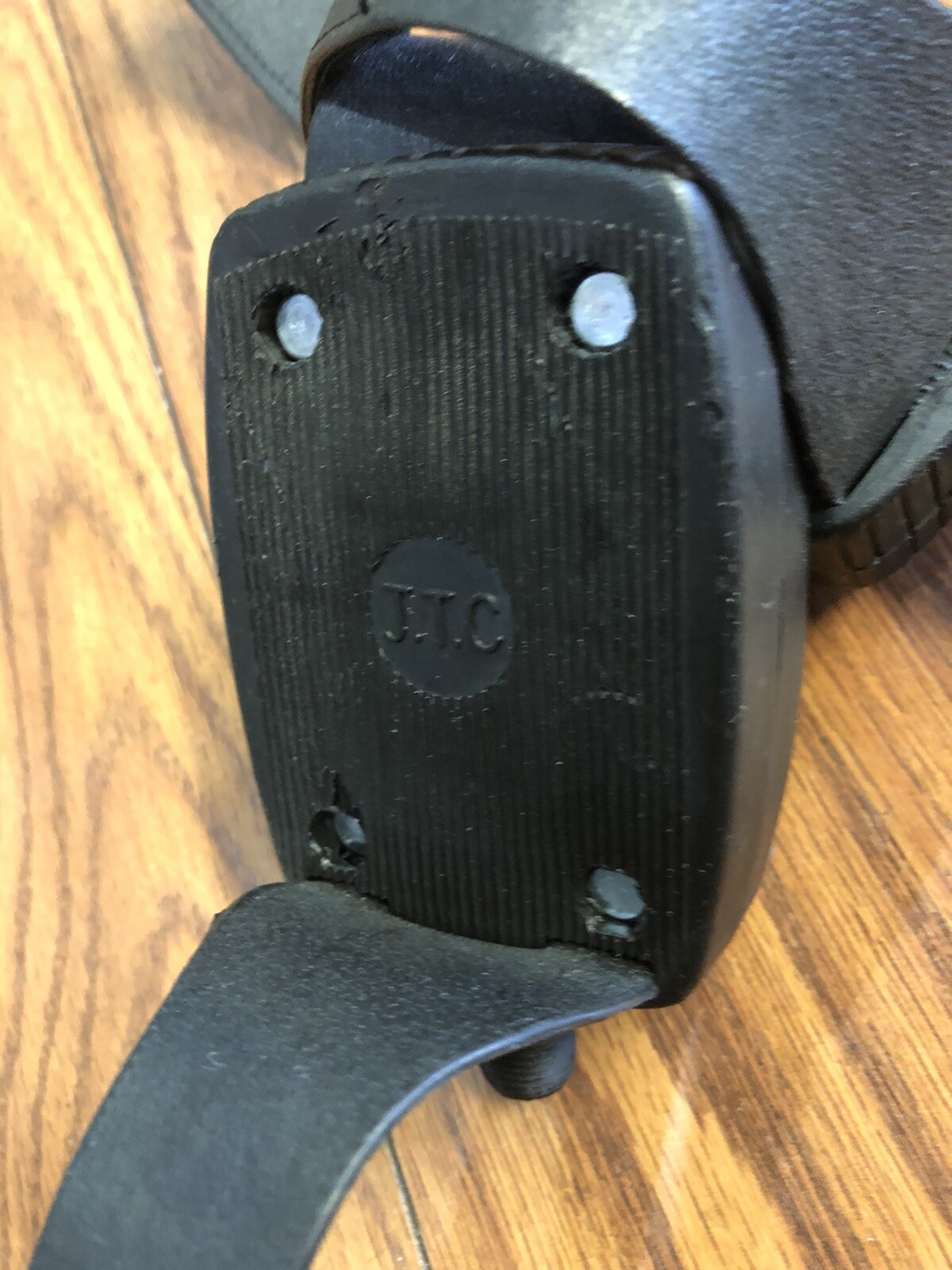 JTC 9/16″ Exerciser Bicycle Foot Strap Pedals NOS