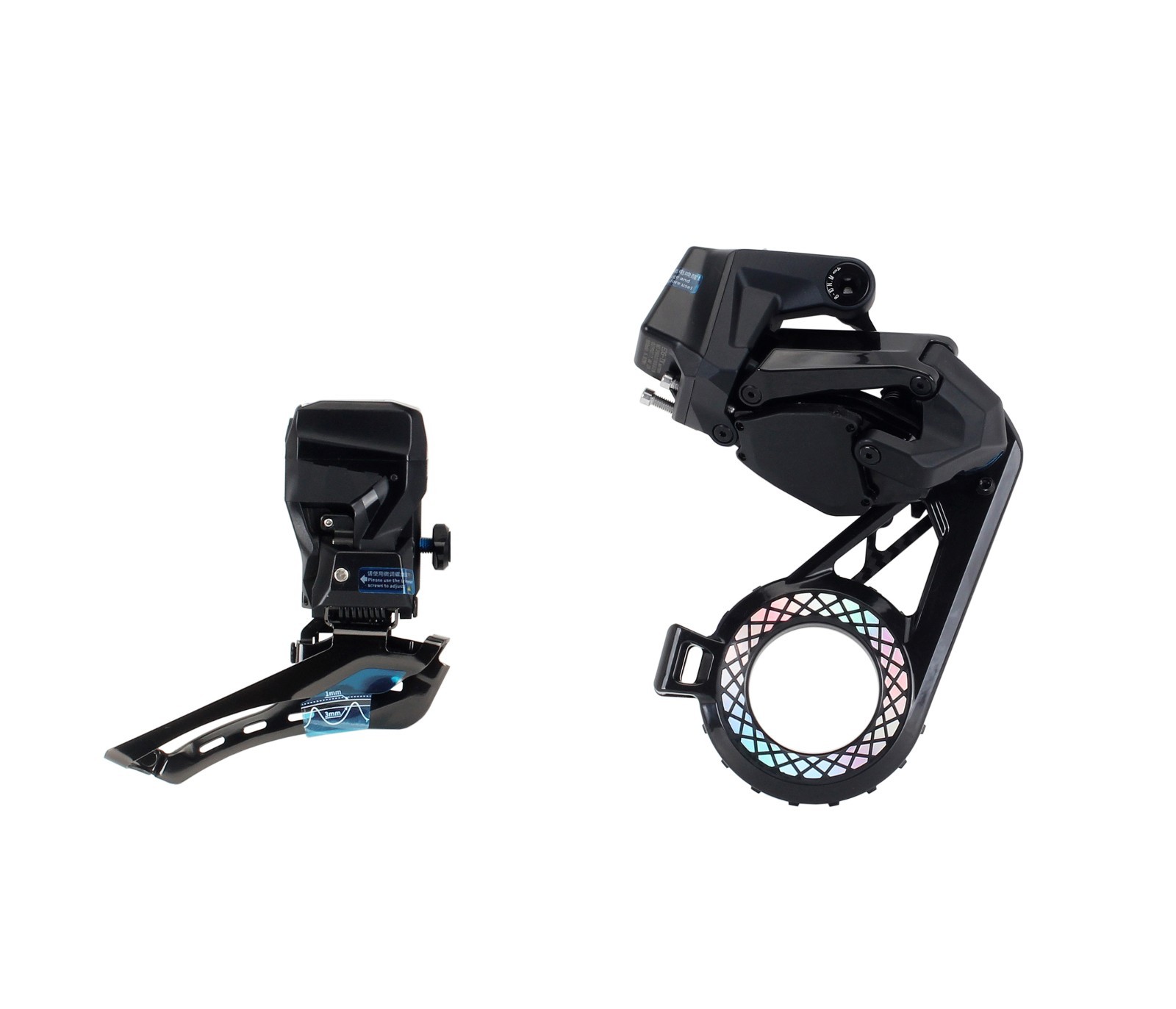 WHEELTOP EDS TX Wireless Groupset 2×7-14 Speed Rim Brake Carbon Oversized Pulley