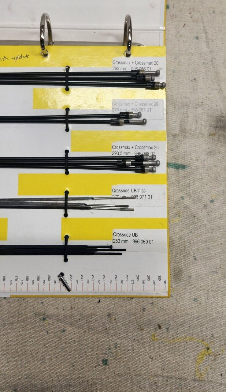 Mavic MTB spokes – Assorted Spokes Model and Sizes – New