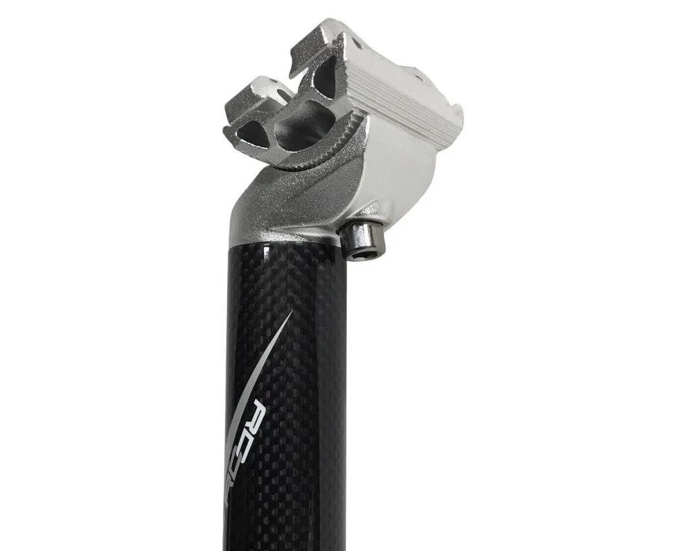 RC Full Lightweight Carbon Black Seatpost 31.6mm x 350mm MTB Road Gravel