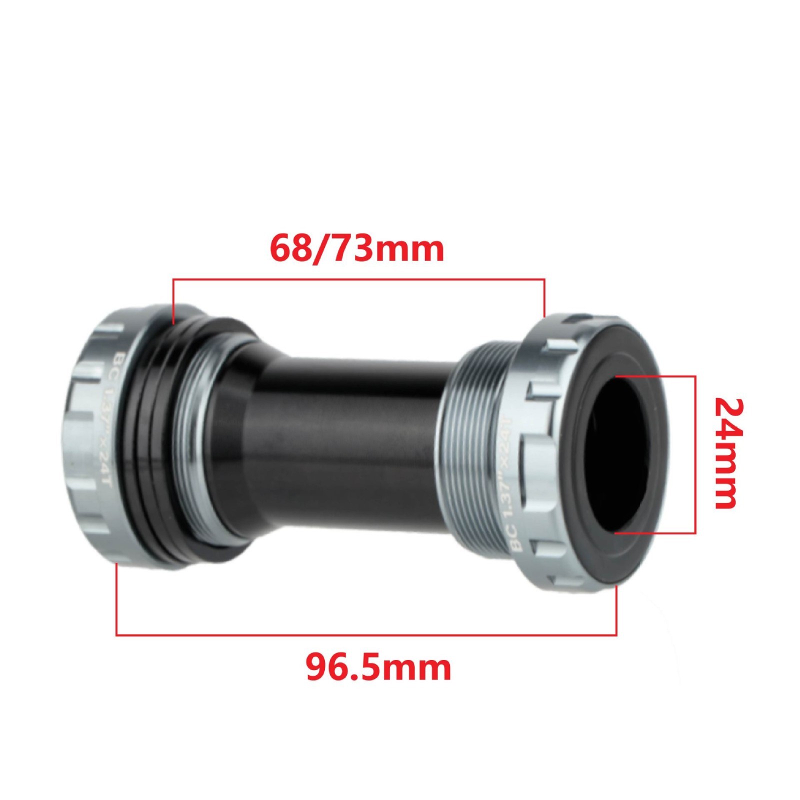 Road MTB Bike Bottom Bracket M68 Threaded BB92 Press 68/73mm Fit Shimano/SRAM