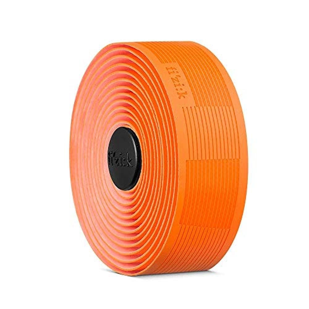 Fizik Vento Solocush Tackygravel And Road Cycling Bar Tape Orange Fluo 2.7Mm