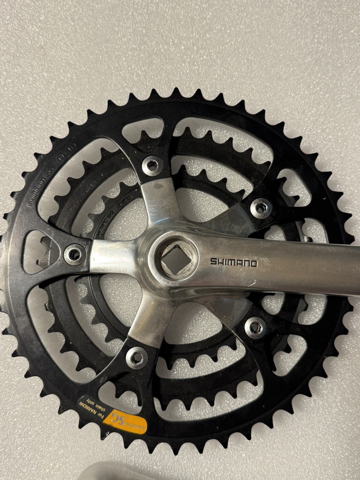 Shimano Deore Xt M730 Nos Crankset 180mm