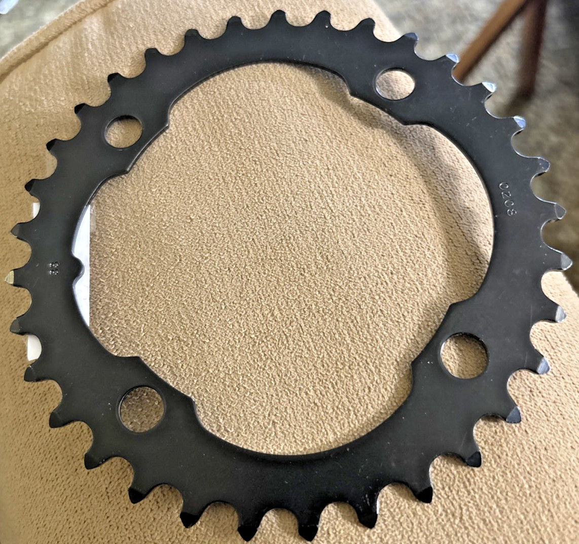 Chainring 33T – 4 Hole – 122BCD 0208 / Black