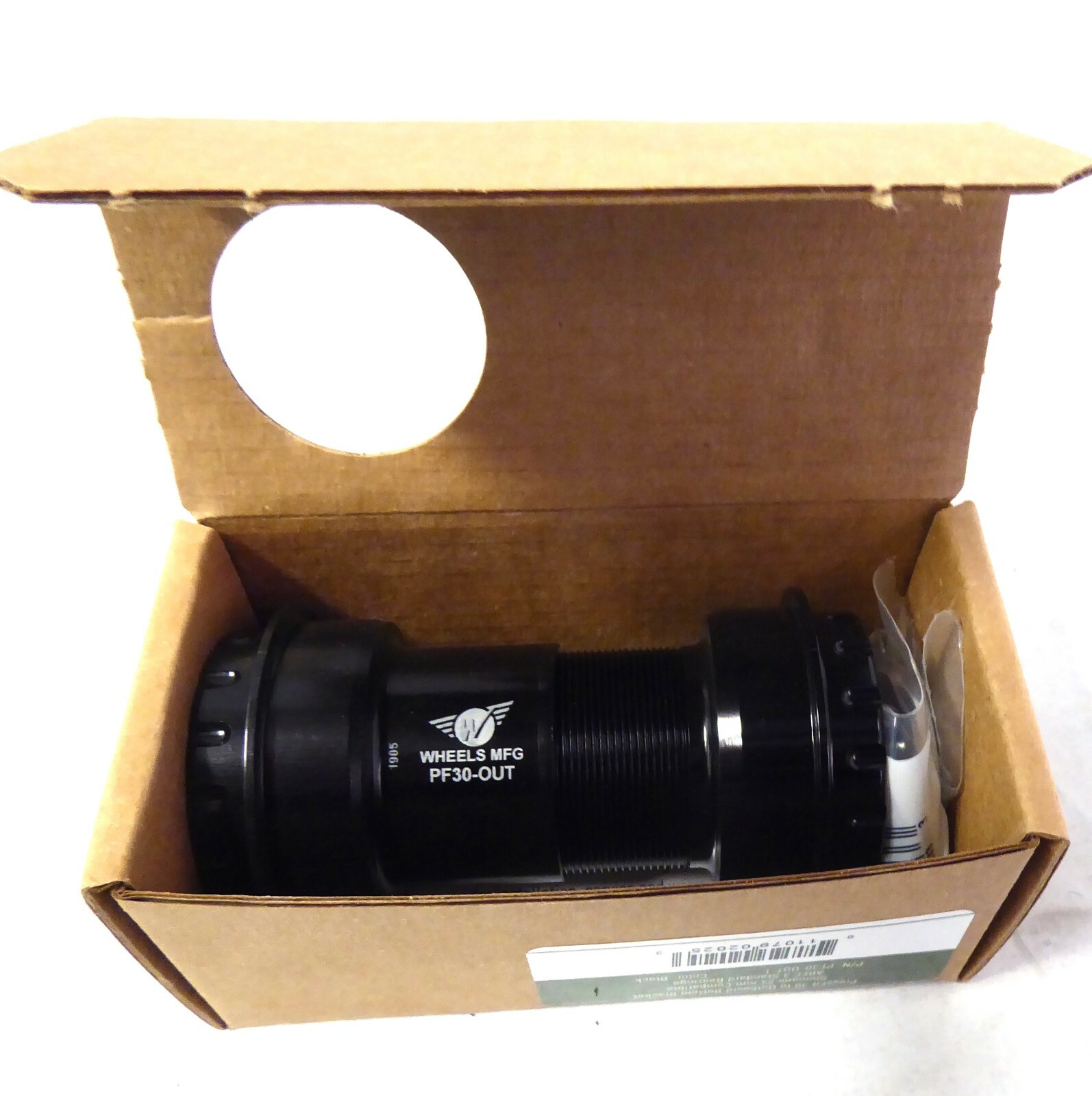 Wheels Manufacturing, PF30 Bottom Bracket, Shell: 68/73mm, Dia.: 46mm, Axle 24mm