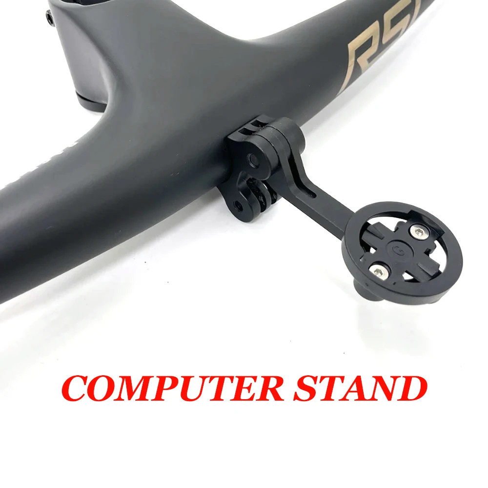 XC Mountain Bicycle Carbon Integrated Handlebars with Stem 13 Degree Flat Bar