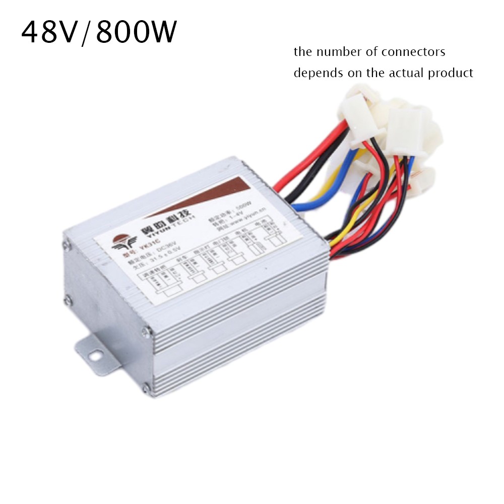24V/36V/48V 250W/800W Motor Speed Controller For Bicycle Scooter E Bike Brush