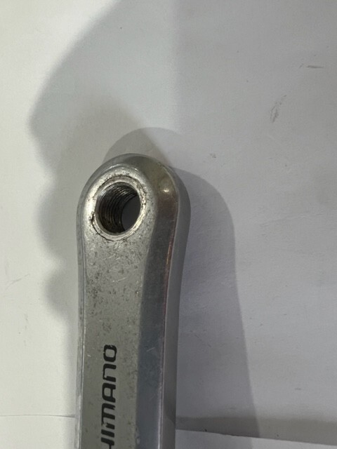 ! SHIMANO FC-B124 175 MM 5 PIN ALLOY RIGHT CRANK ARM NOS NO CHAINRINGS