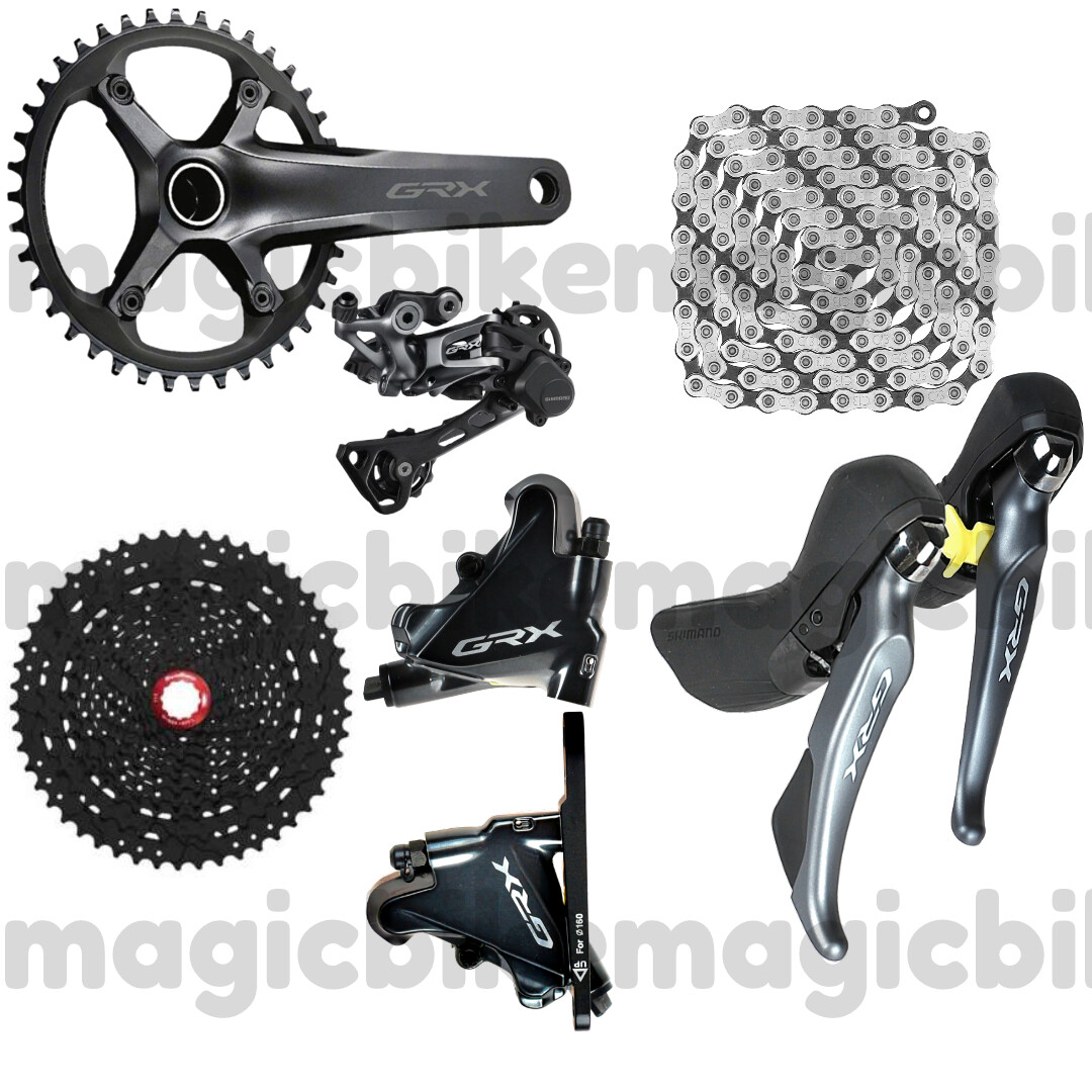 Shimano GRX RX810 Mechanical Build kits 11spd W/Sunrace cassette & ST-RX810(LA)