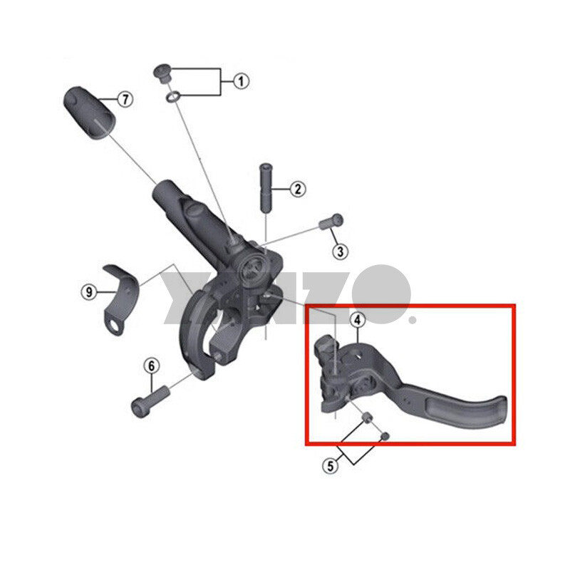 Shimano M7100 SLX Brake Lever Member Repair Unit Right/Left Hand Spare