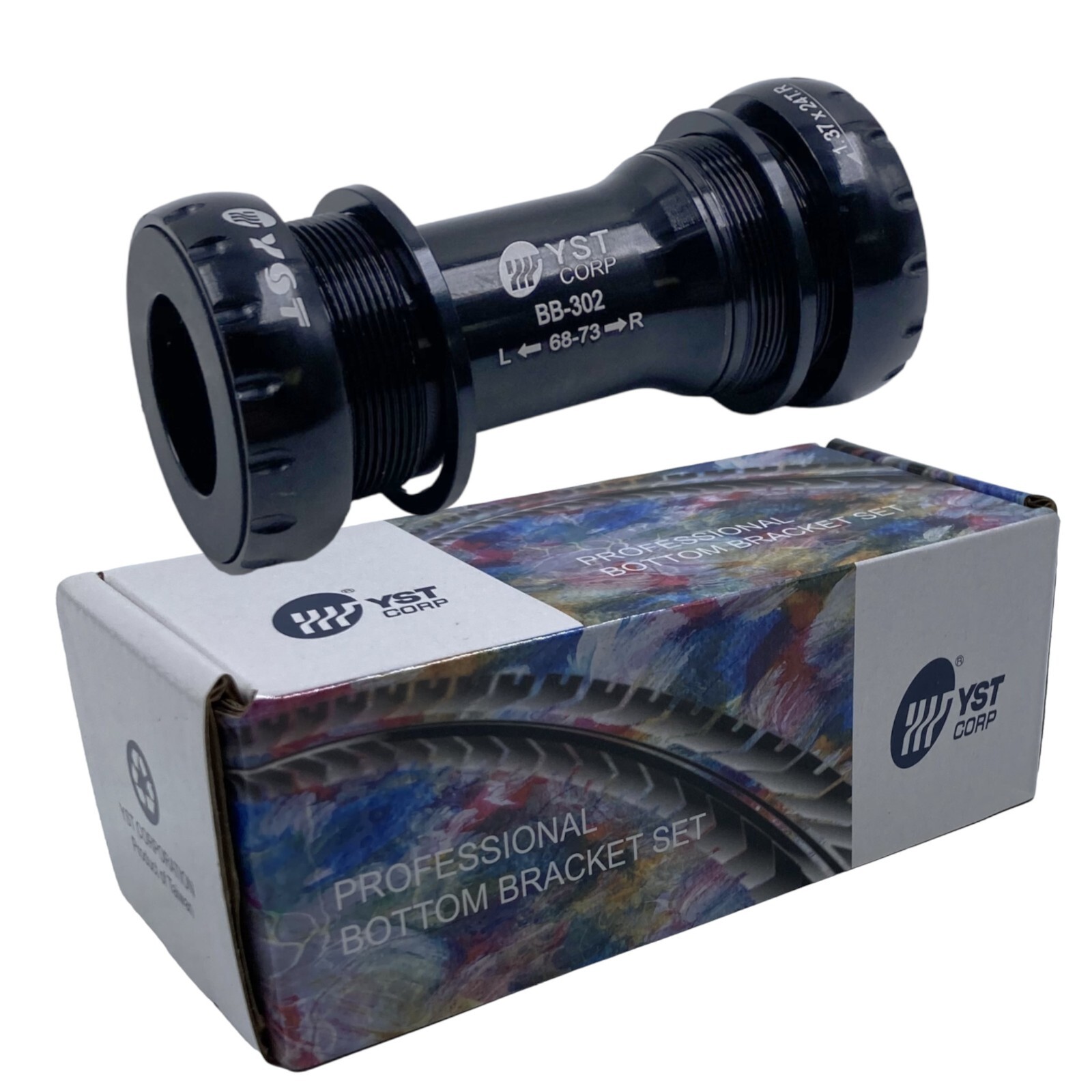 YST BB-302 Threaded External 68mm Bottom Bracket Shimano or GXP Sram