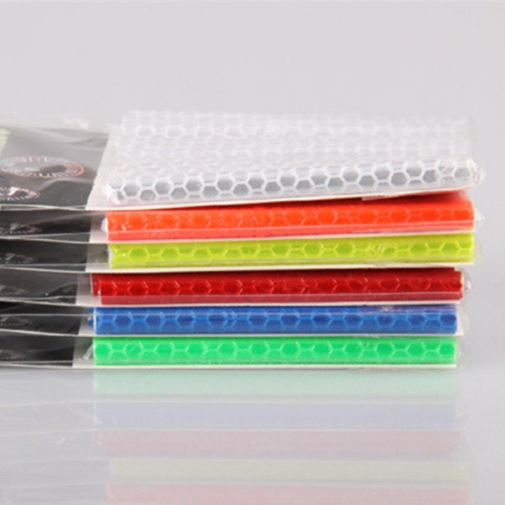 12 PACK OF SPOKE REFLECTORS 2.75″ LONG SAFETY STRIPS FOR Cycling Bikes Bicycles