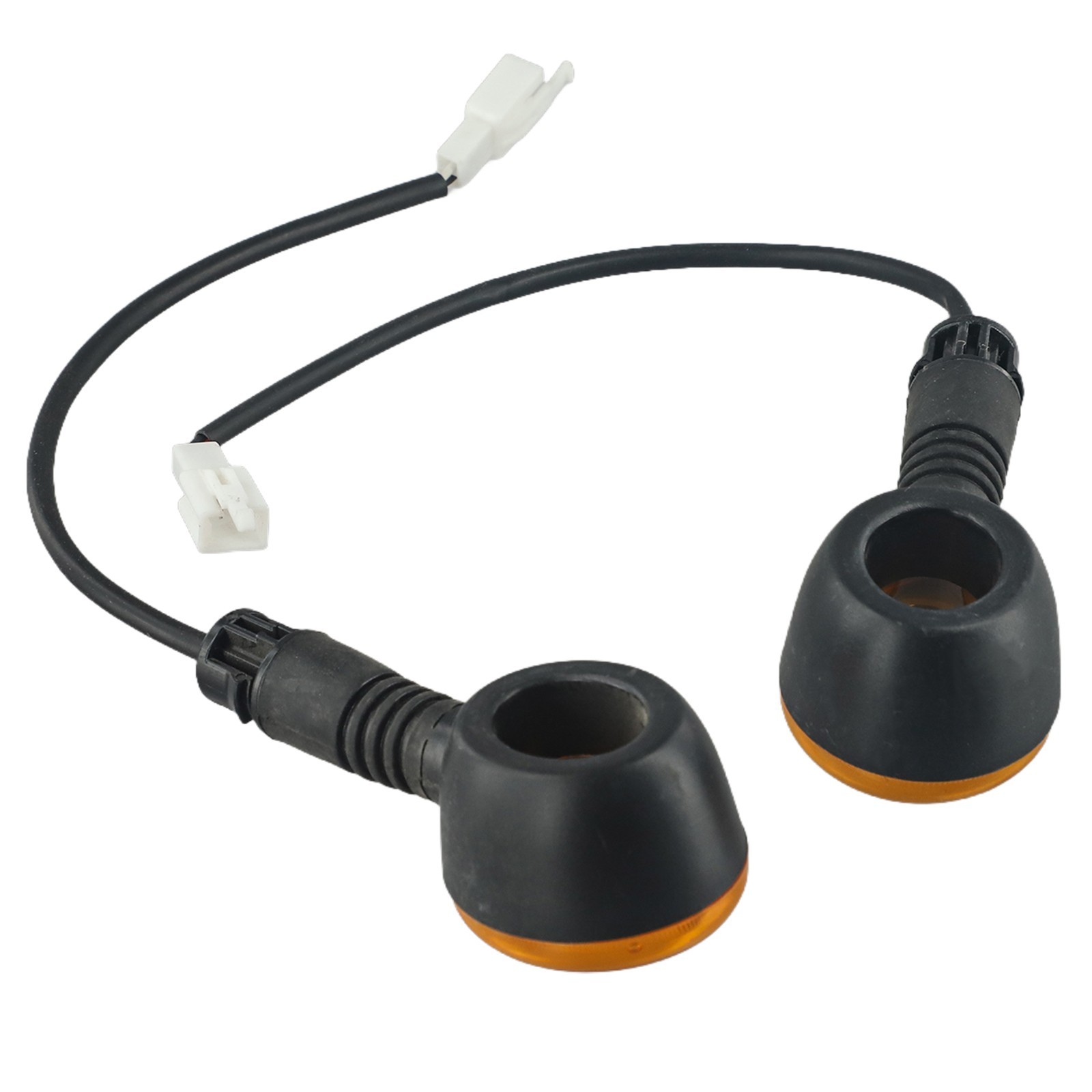 Black and Yellow Electric Bicycle Turn Signal Lights with 48V and 60V Voltage