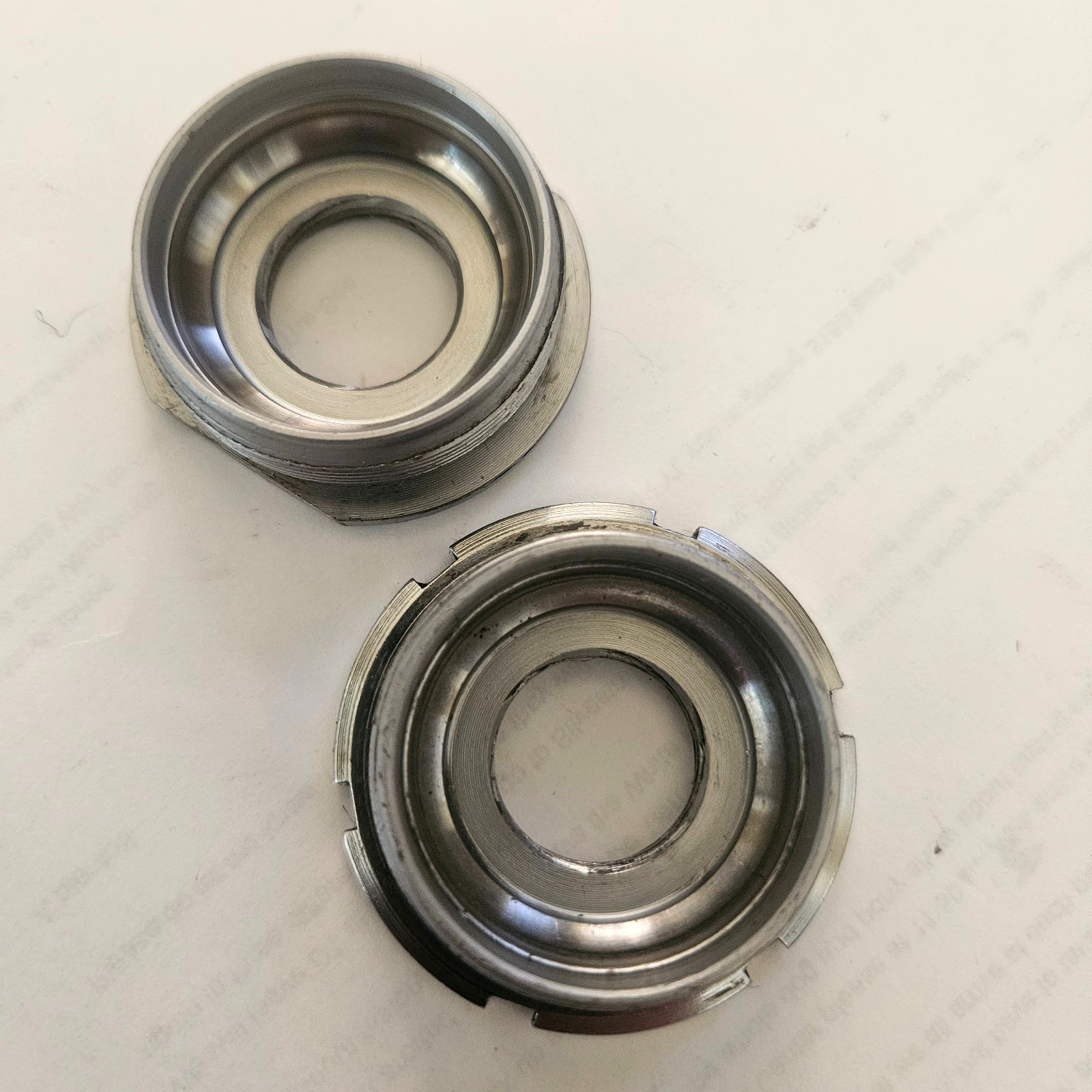 Campagnolo Nuovo Record Bottom Bracket, 70-SS, Italian-36x24F, Ex. Condition