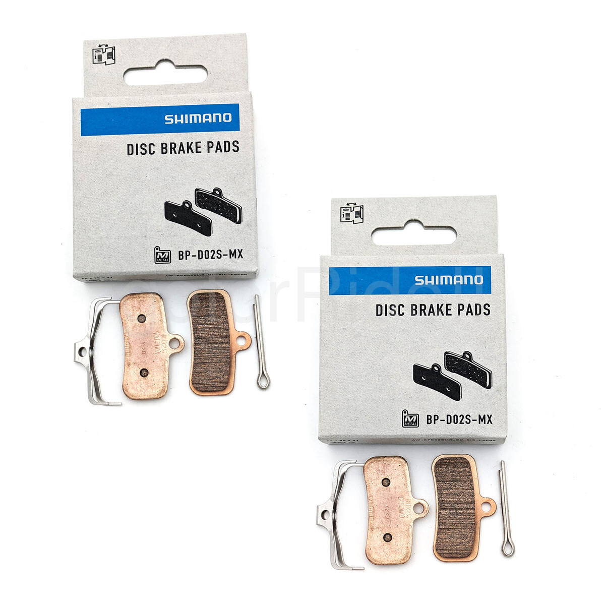 Shimano M810 Metal Brake Pads for XT M820, M810, DEORE M6100, M5100, 2 Pairs