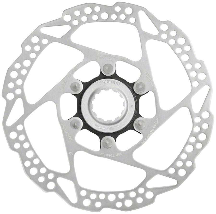 Shimano SM-RT54-SI Disc Brake Rotor – 160mm, Center Lock, For Resin Pads Only,