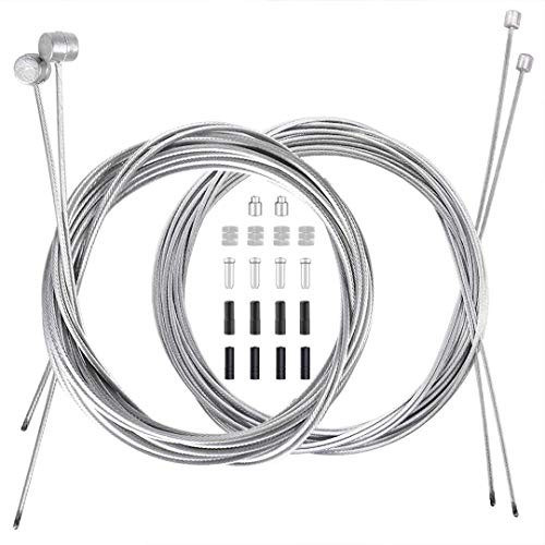 Bike Brake Cable Shifter Cable, Bicycle Gear Cable Wire for Mountain Bike,