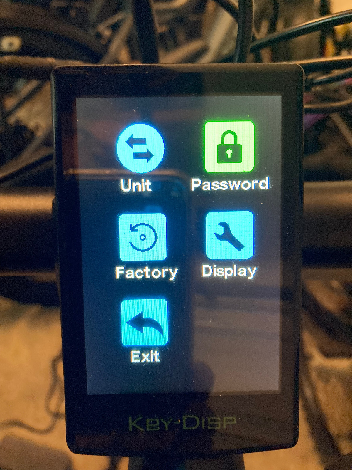 Key-Disp KD718 Color LCD Mode Switching Display KBO & Himiway Ebikes USA Stock
