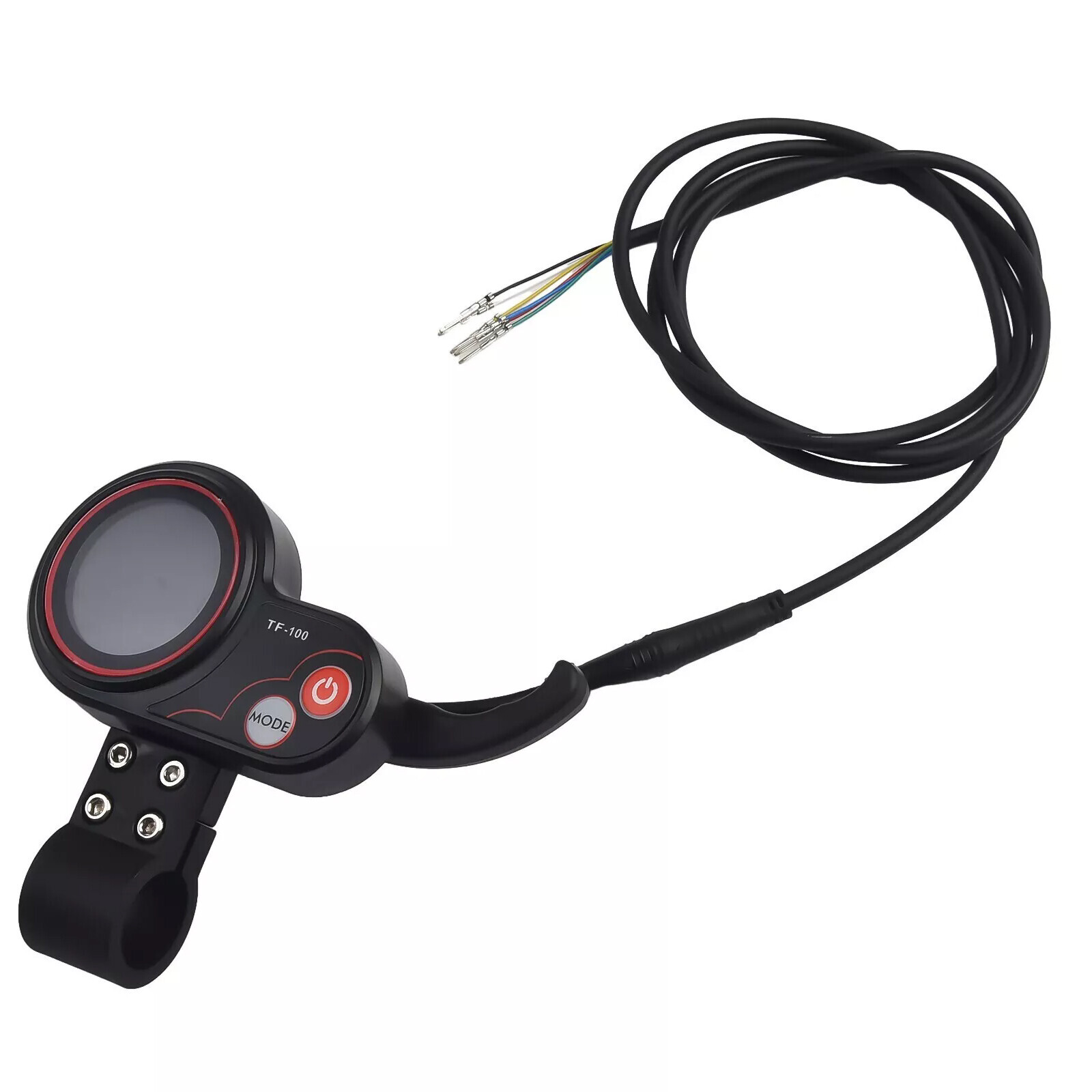 1200W 48V-25A Brushless Motor Controller + LCD Display + 6 Pin Cable For Scooter