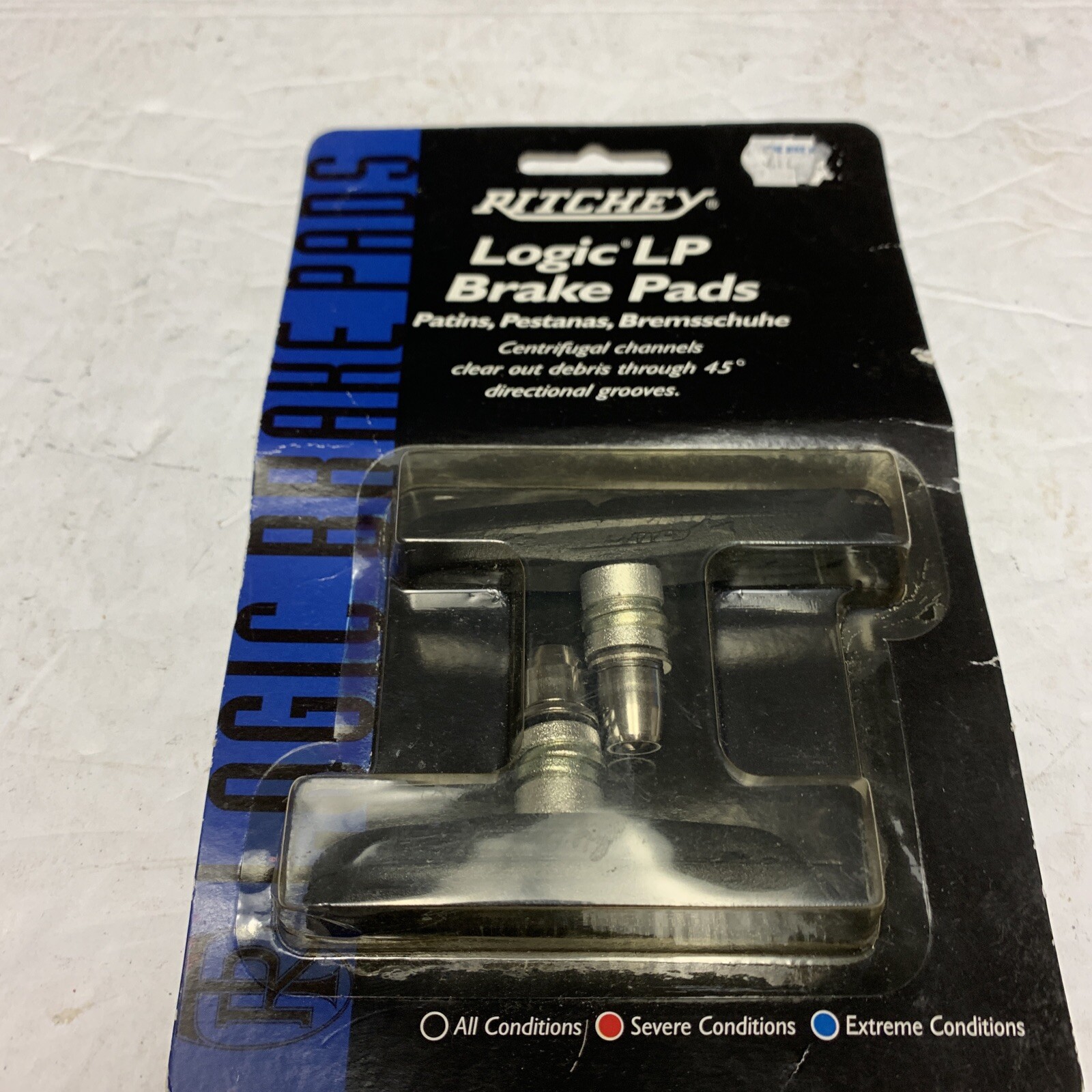 NOS Ritchey Logic LP World Champion Mountain Bike Brake Pads Black Post Mount