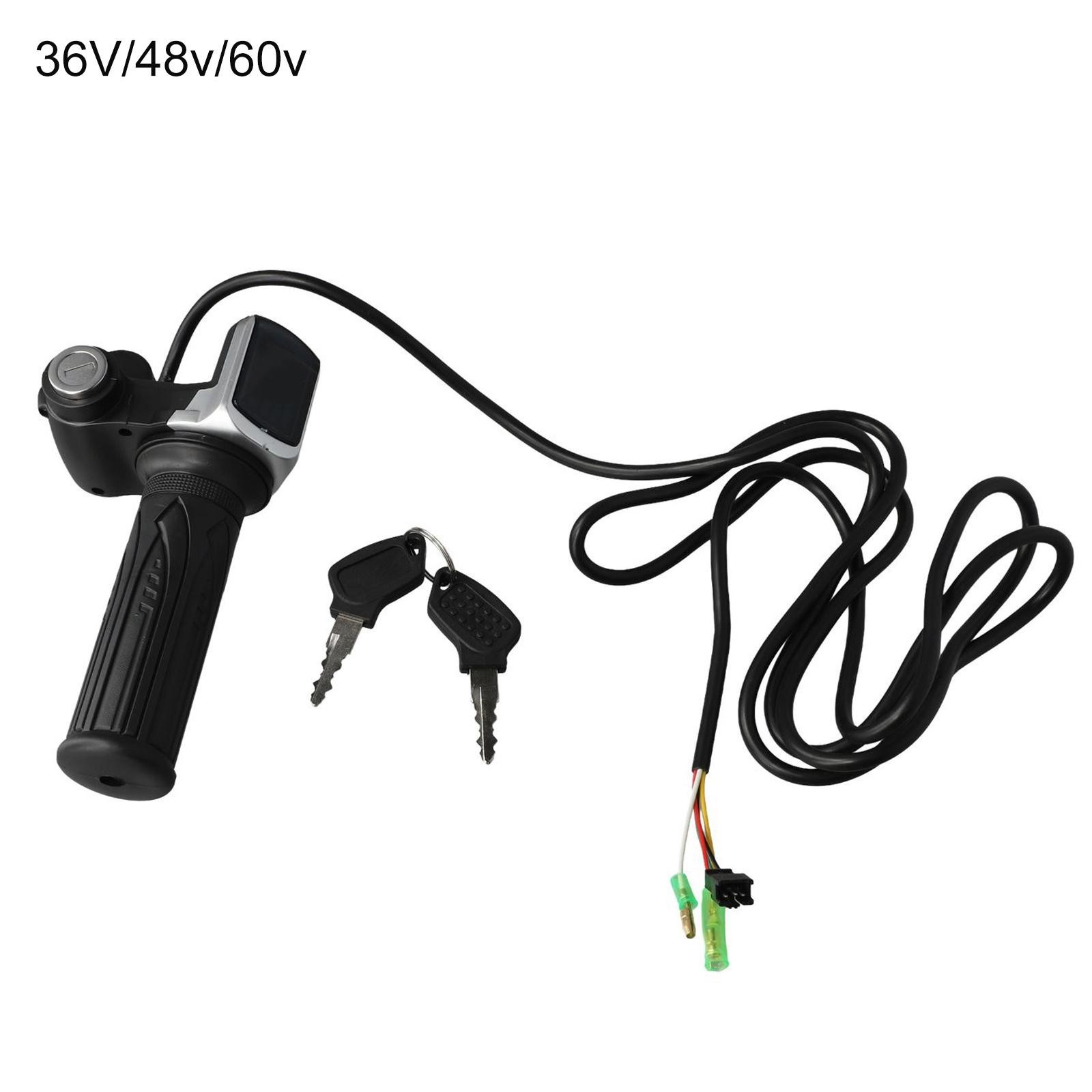 Throttle Grip Starter Metal Plastic Speed Shifter Power Indicator Sports