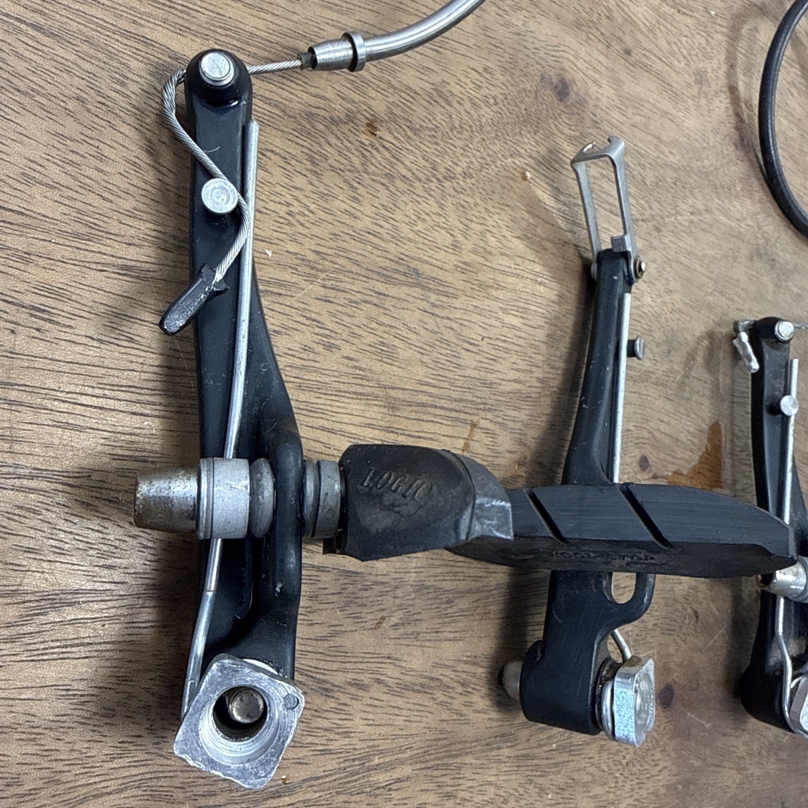 Avid Single Digit 1D V-Brake Set Front & Rear Brakeset Black Ritchey Logic Pads