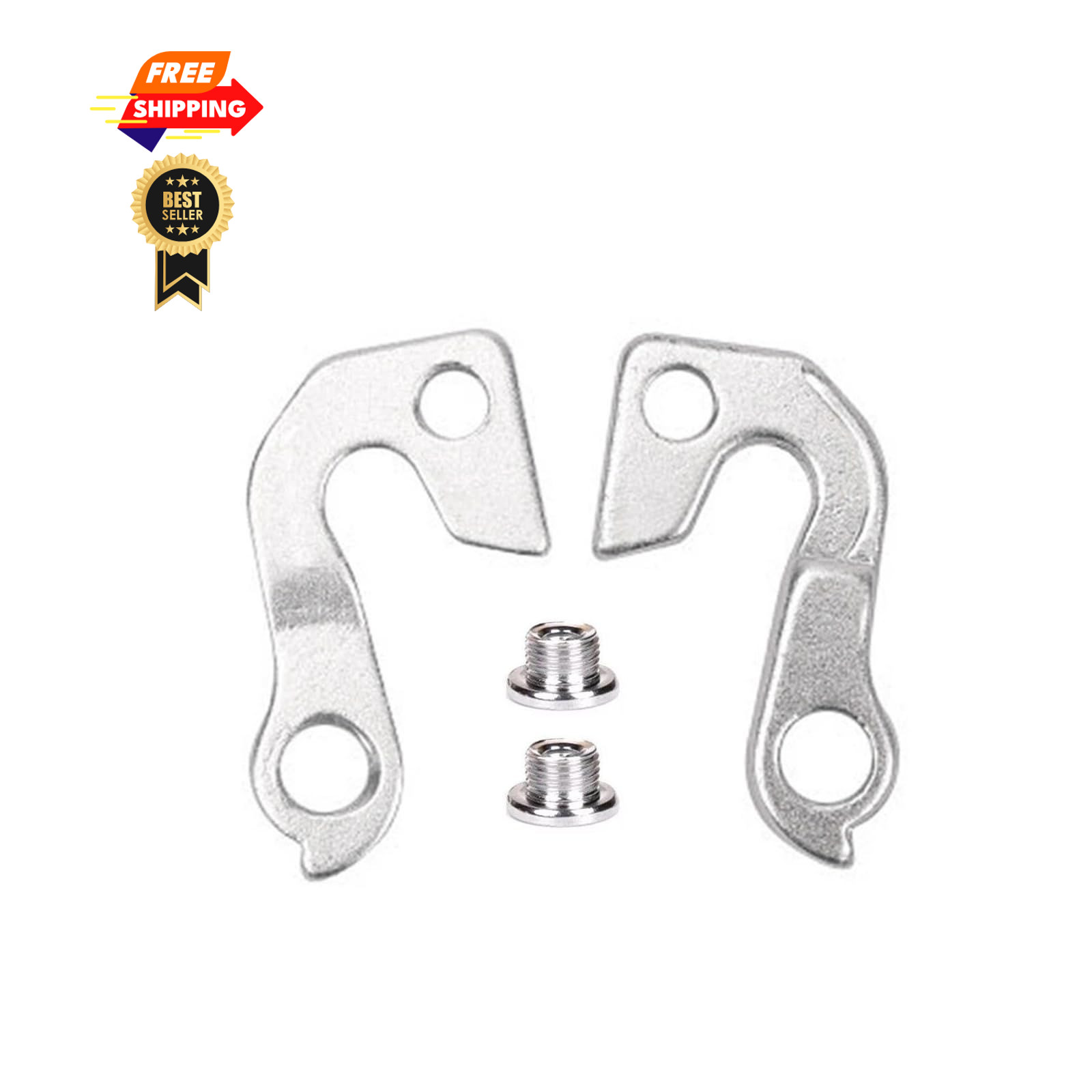 2-Pack Derailleur Hanger for GT, KHS, One Size, Silver