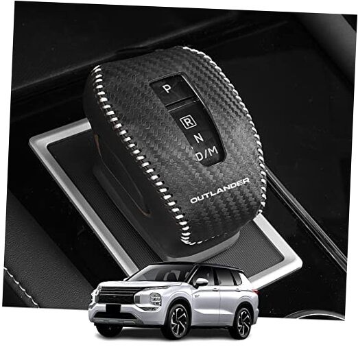Custom Interior Accessories for Mitsubishi Outlander 2022 2023 Carbon Fiber