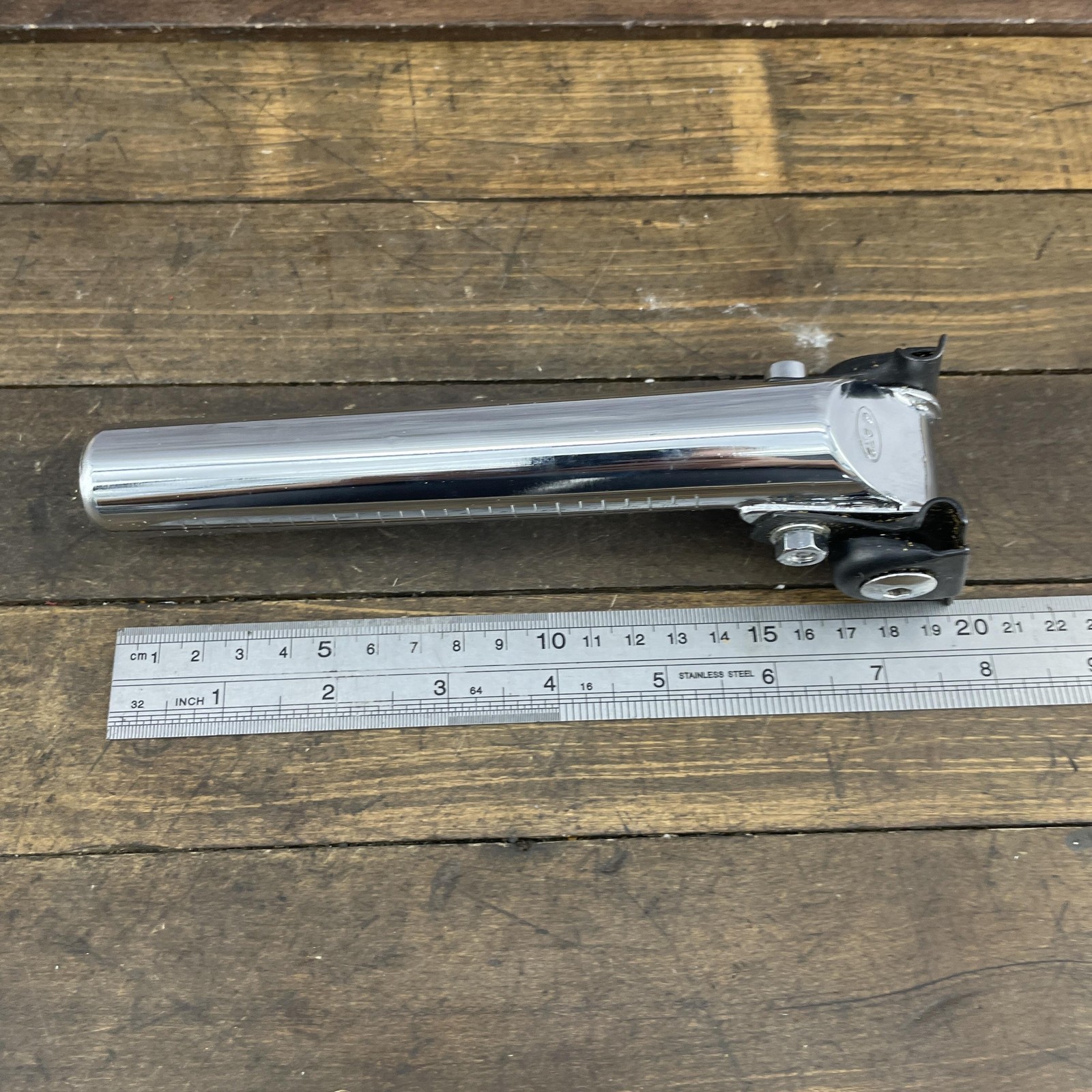 Vintage Ruggieri RR.14 Seatpost 27.2mm Reggisella NOS New Italy Bike Part