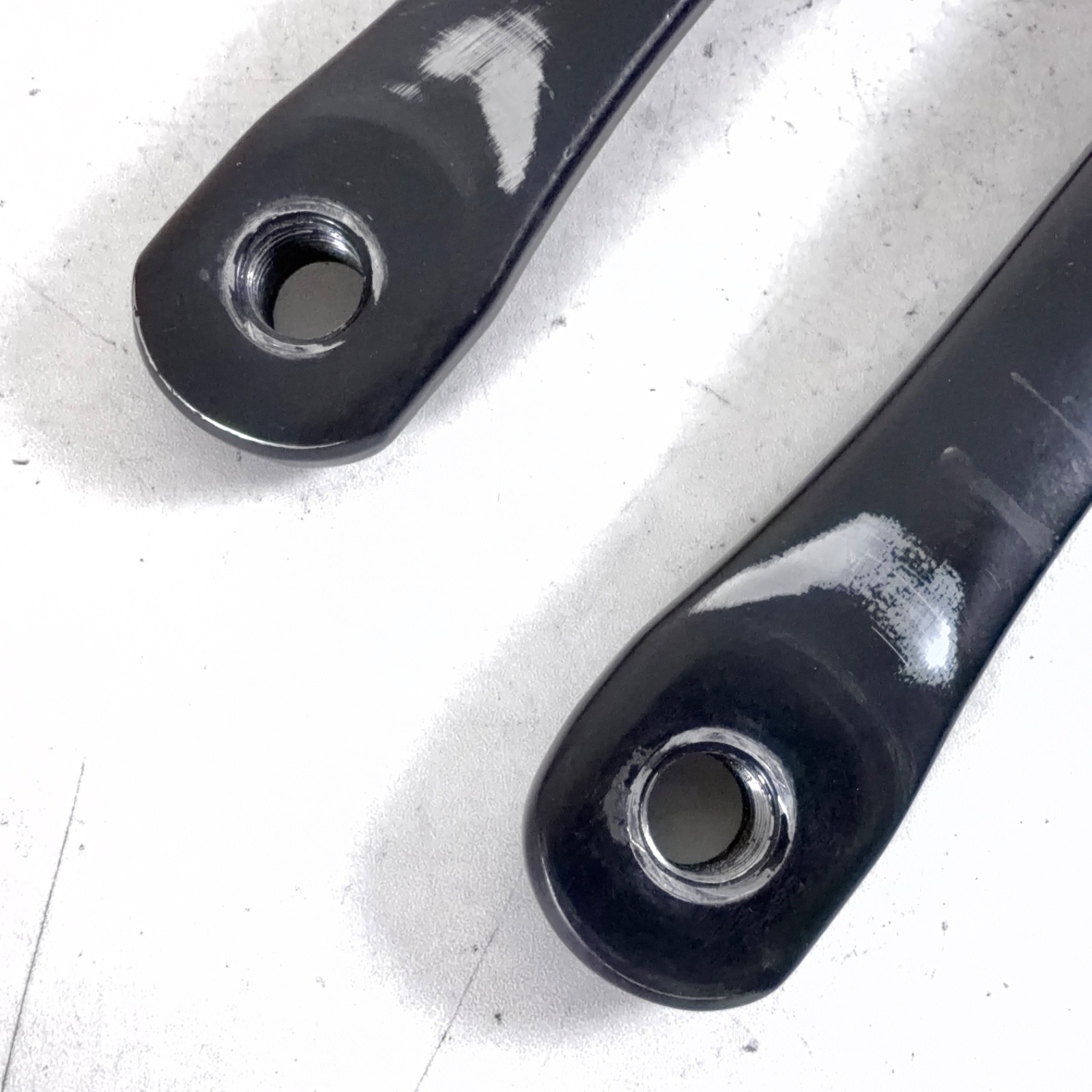 Sakae Japan Vintage X-1 Triple Crankset 110/74 BCD 175mm Arms Square Taper Black