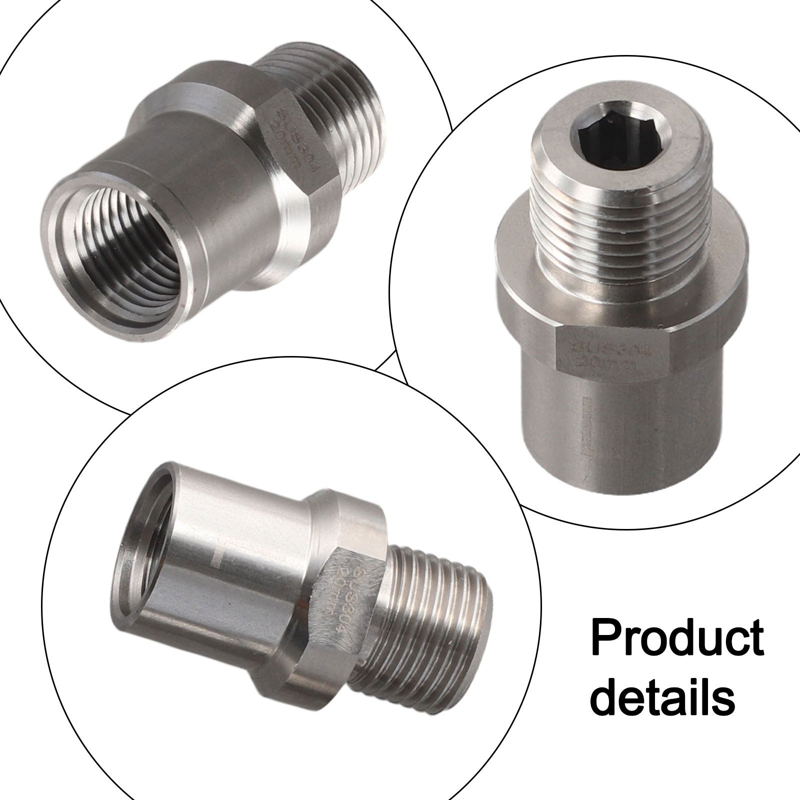 Bicycle Parts Stainless Steel Adaptors for Standard Size Compatibility