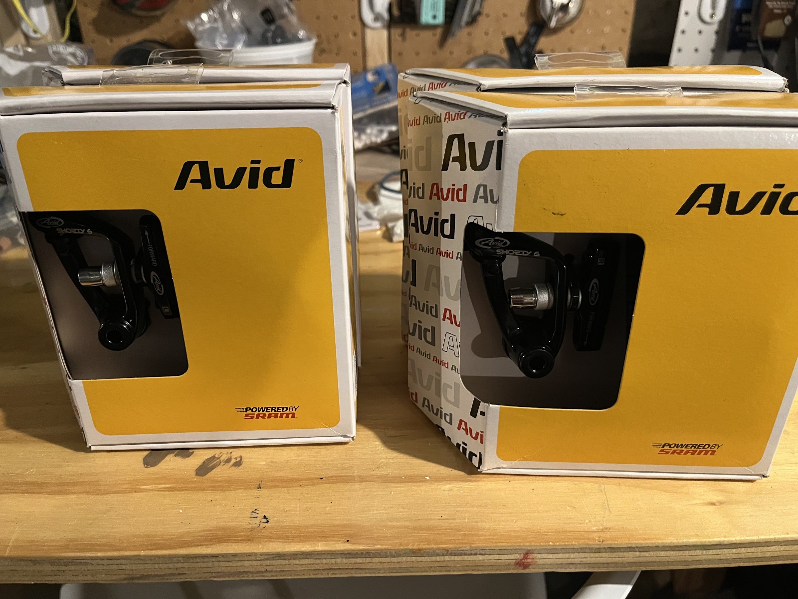 Avid Shorty 6 cantilever brakes