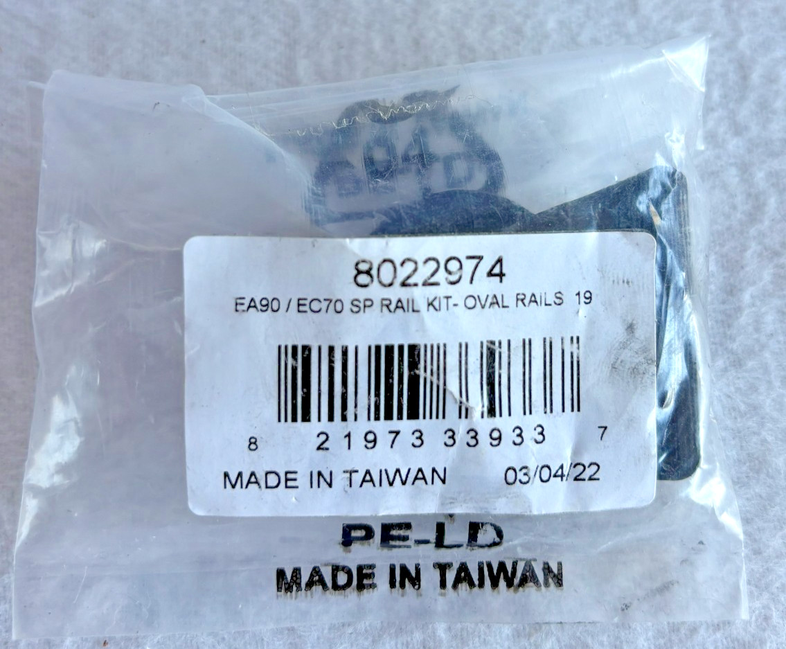 EASTON EA90/EC70 SP RAIL KIT OVAL RAILS 19 – CYCLING PARTS – NEW