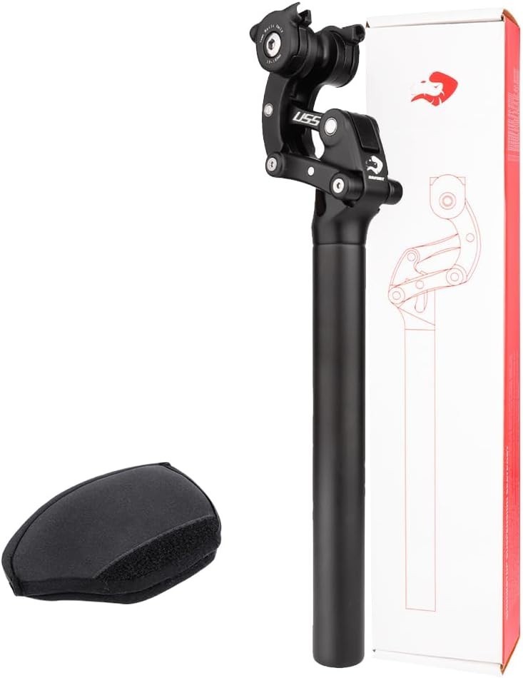 Safort Suspension Seatpost 27.2mm Aluminum 365mm Length Replacement