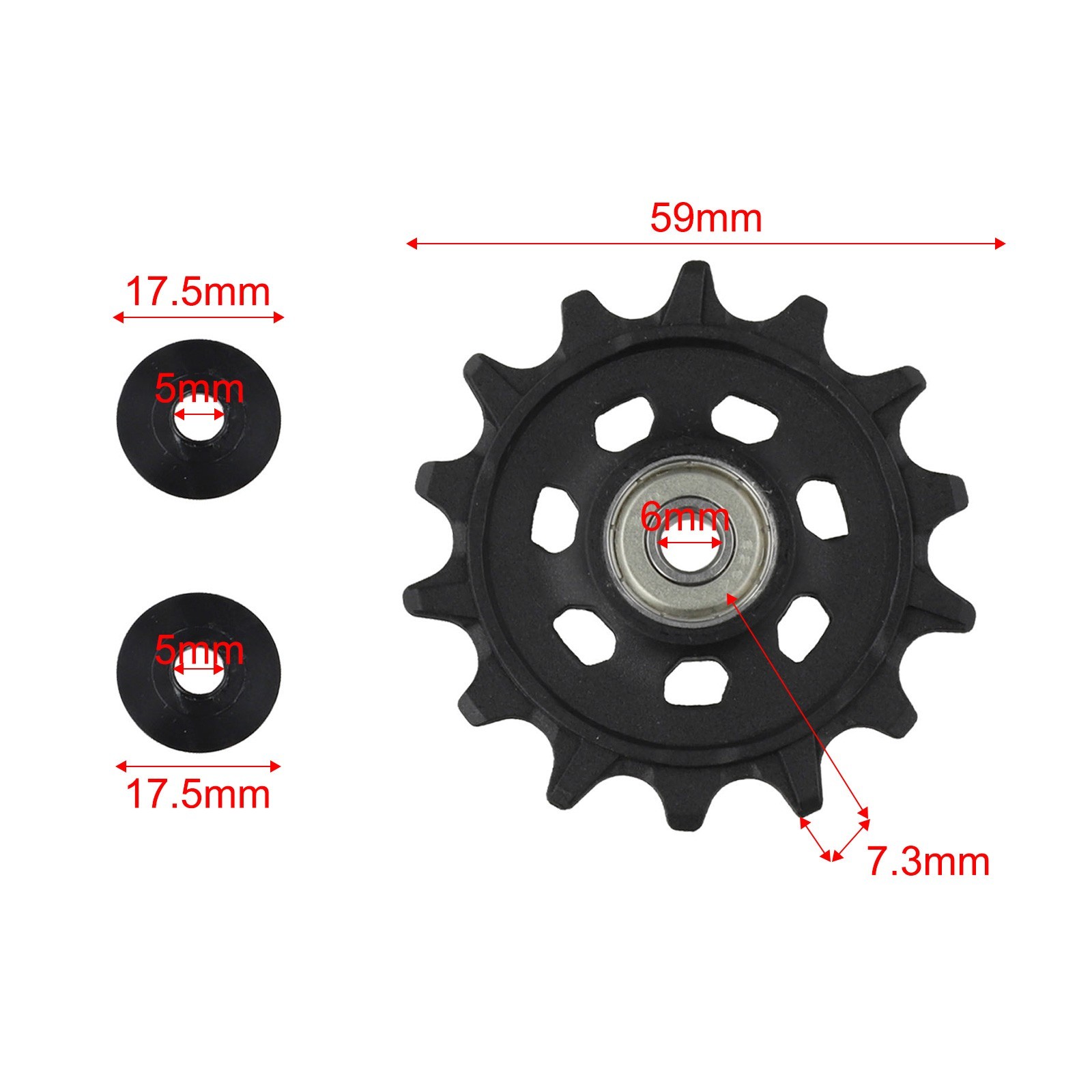 For EAGLE 12-speed Systems Gear Pulley Set Aluminium Construction Modern Design