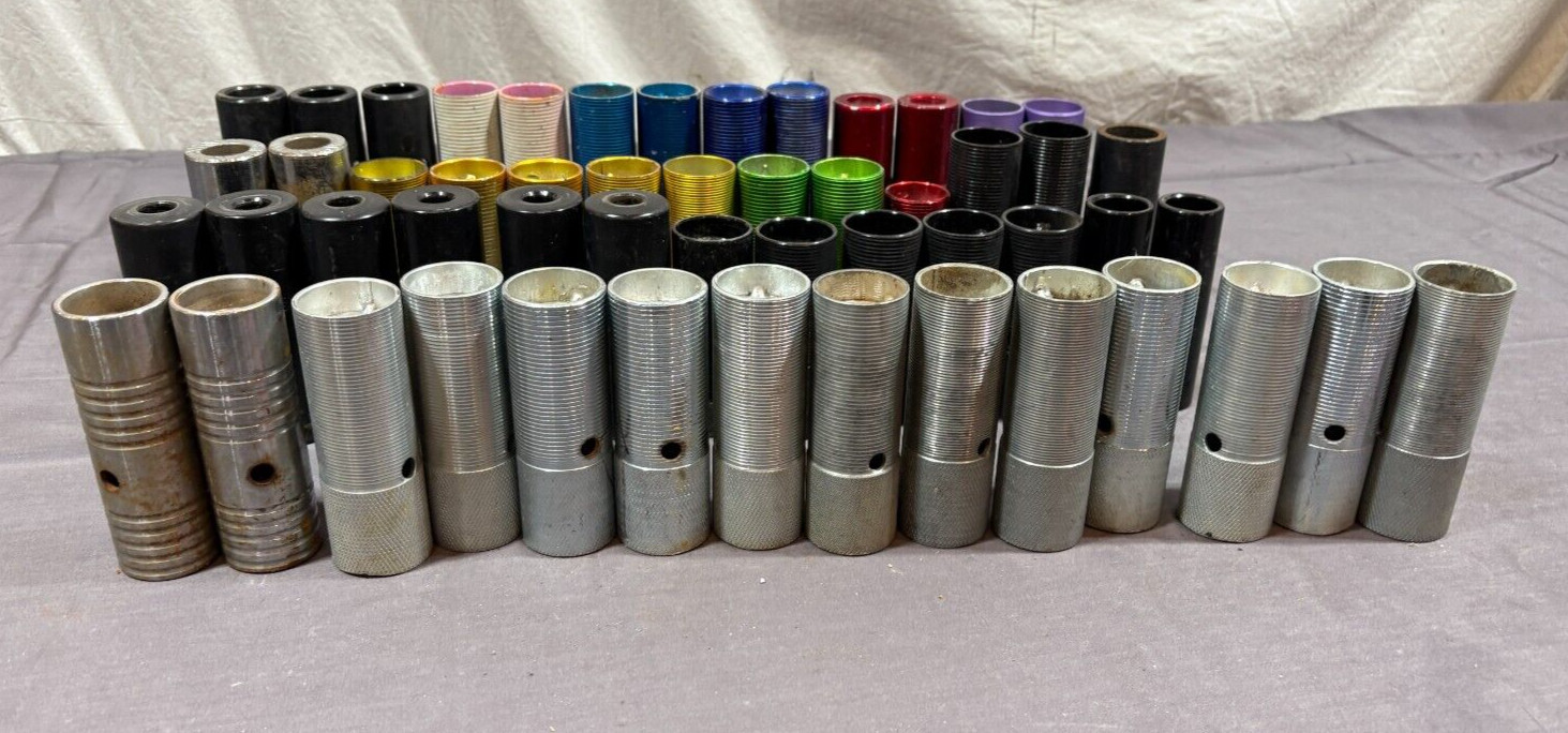 (53) Huge Mixed Lot Mid-School Freestyle Steel BMX Foot Pegs Fast Shipping