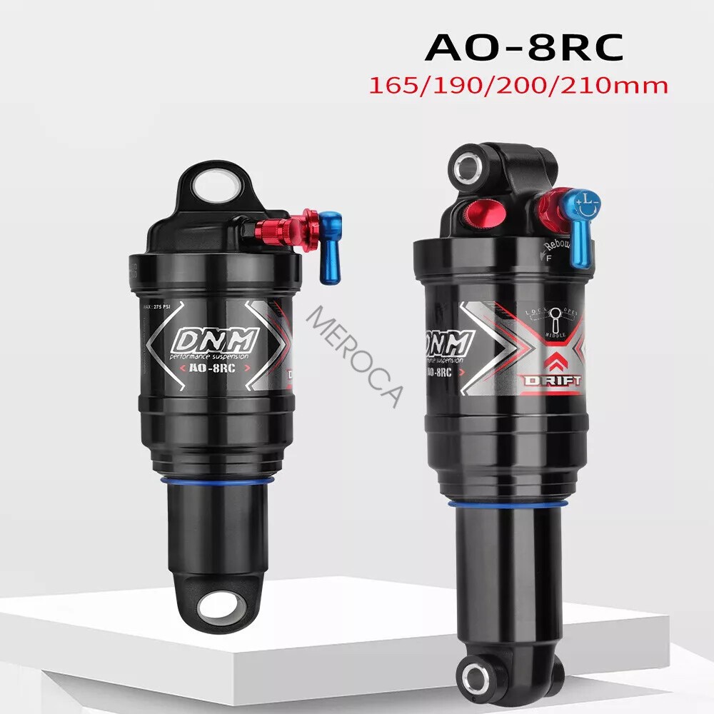 DNM Air Shock Suspension Mountain Bike Bicycle Rear Shock 165-230mm MTB AO-8RC