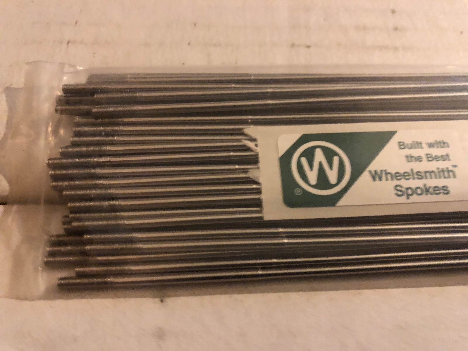 Wheelsmith DB14 267mm Silver Double Butted Spokes Bag of 50