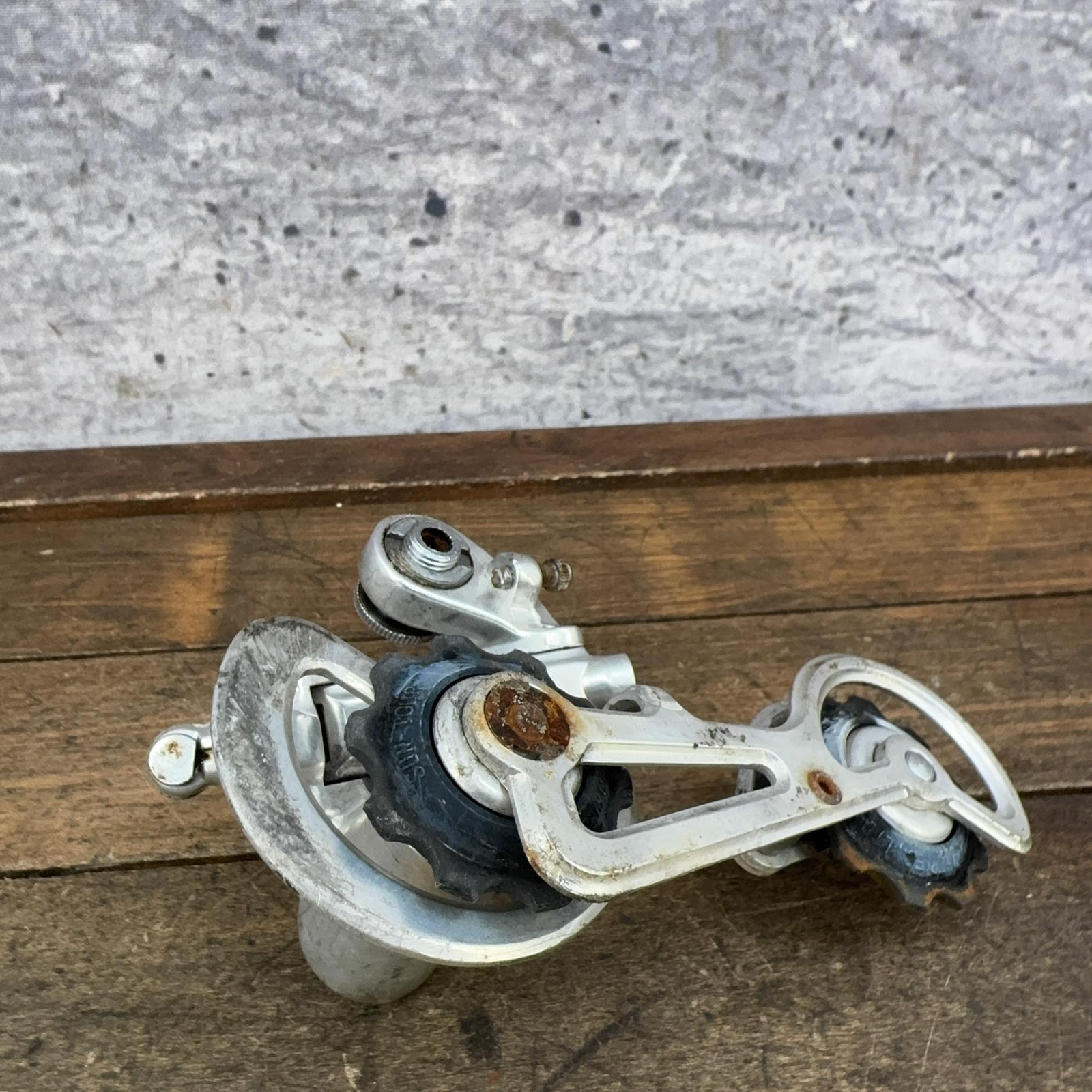 Vintage SunTour Cyclone Rear Derailleur Long Cage Parts Japan Road Bike 70s