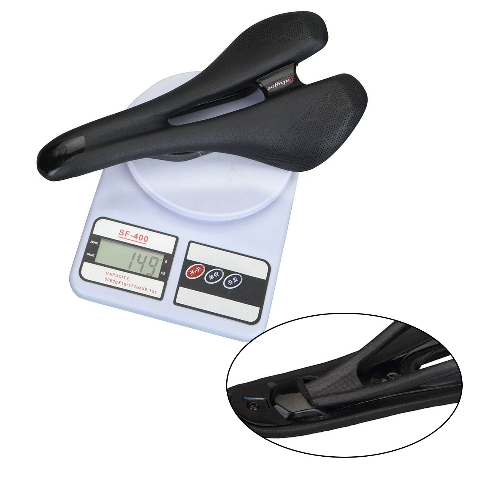149g Carbon Fiber EVA Mtb Road Bike Seat Cushion Bicycle Saddle NEW
