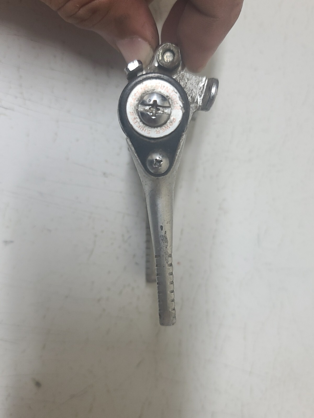 Vintage Suntour Power Shifter Ratchet Stem Clamp Friction Shifter 10s A2