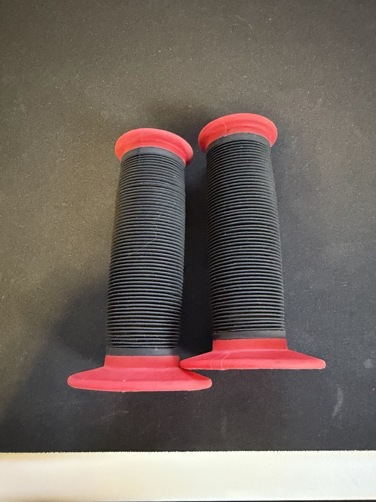 Vintage ODI SE Racing Mushroom II BMX Slip-On Handlebar Grips (D Blocks)