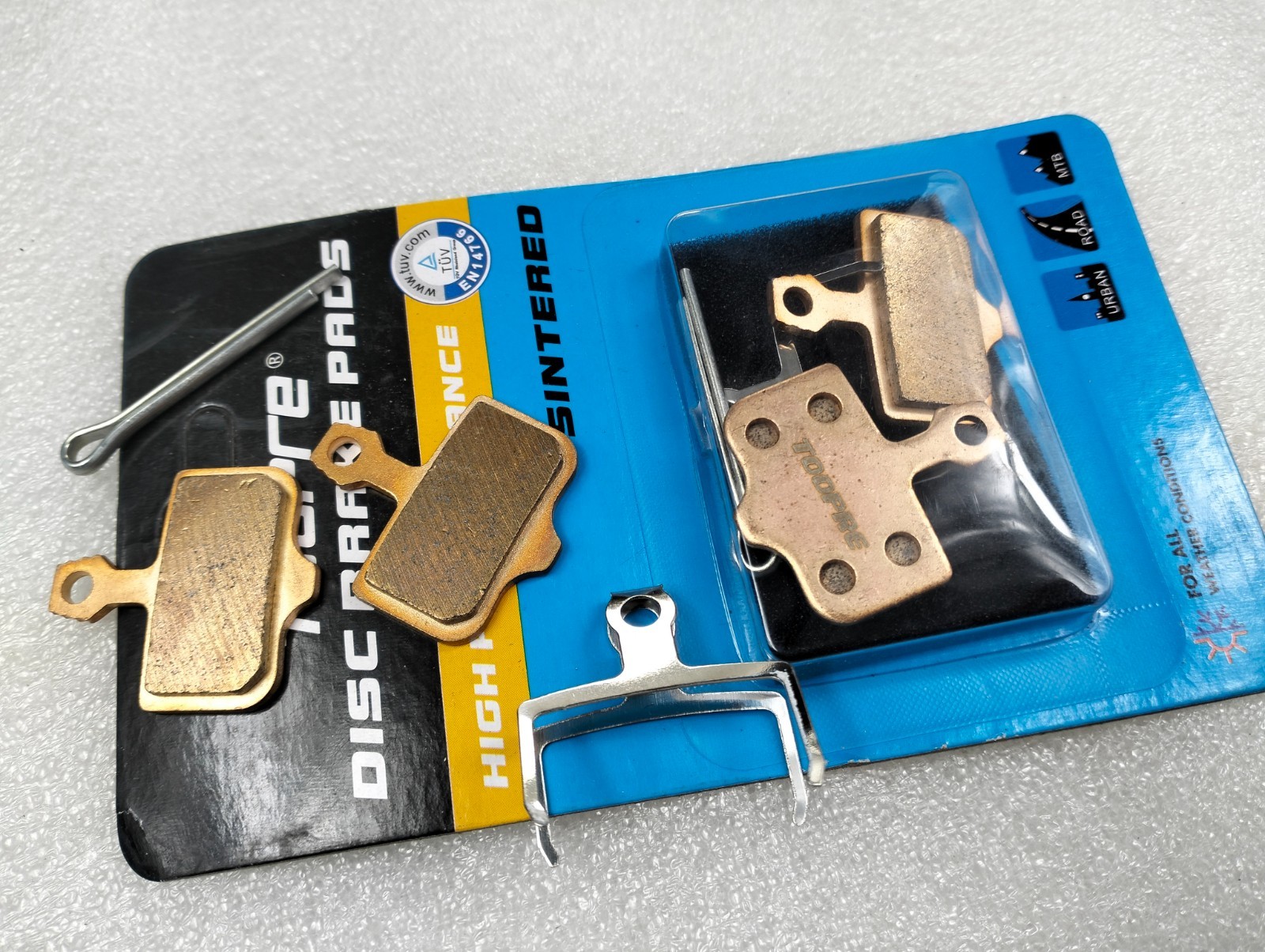 2 PAIRS SINTERED DISC PADS FOR AVID ELIXIR SRAM XX LEVEL TL TLM RED AXS FORCE