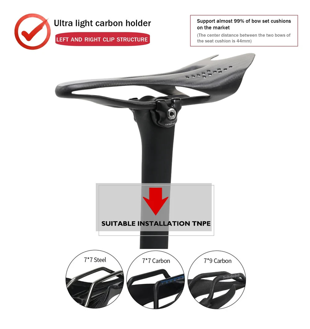 Carbon Seatpost Ultralight SL8 Road Bicycle Seat Post 0mm Offset Bicycle Parts