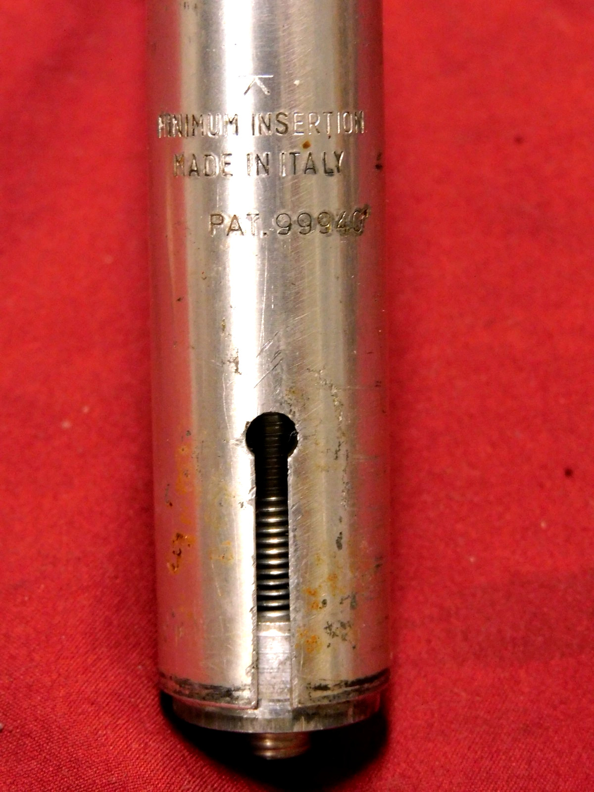 Early 1980’s Bertoni Panto Cinelli 1R 11 cm Hidden Bolt Silver Stem 110 x 26.4mm