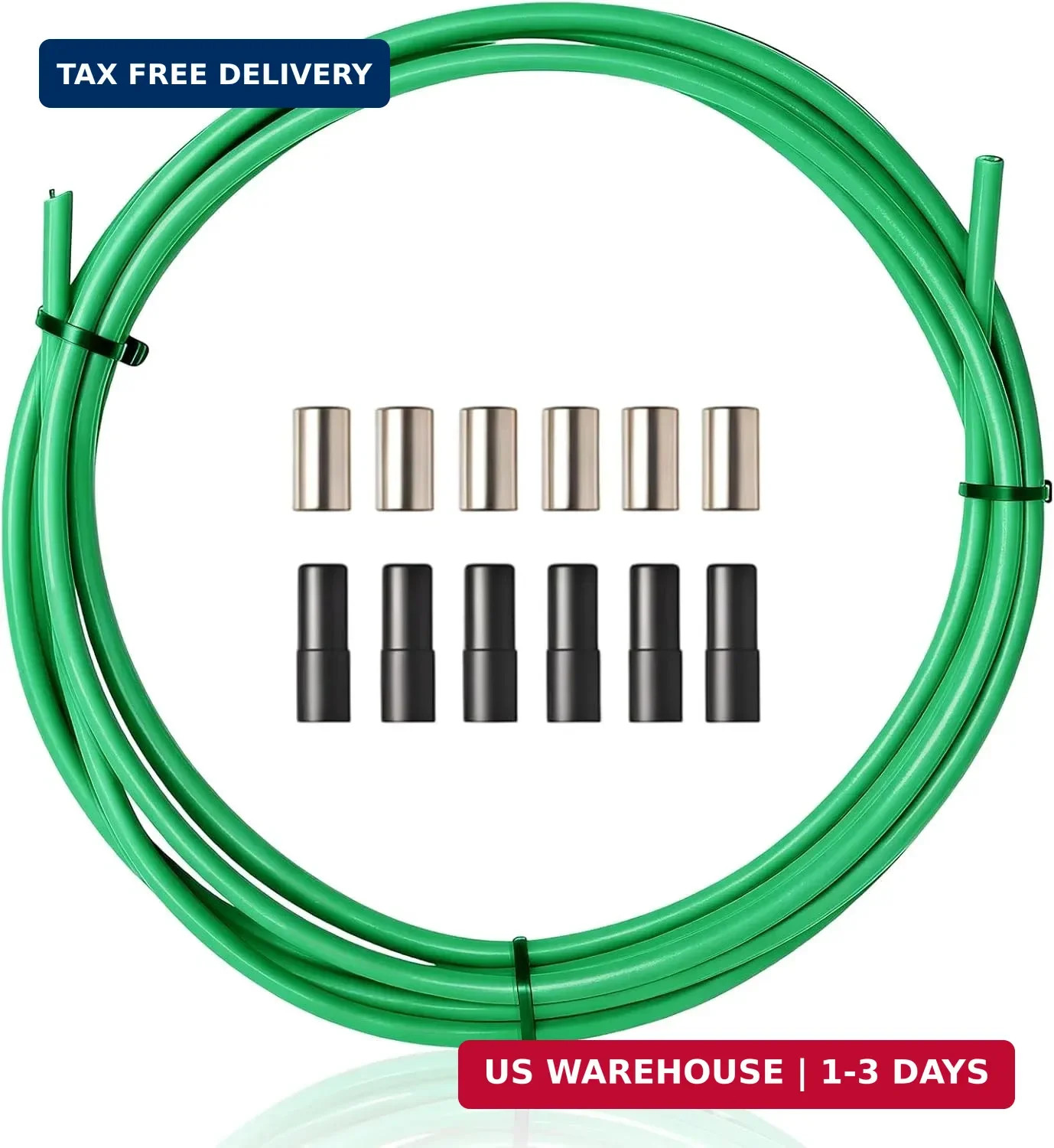 Brake Cable Housing,5mm X 9.84ft Bicycle/Bike Lined Brake Cable Housing with Cab