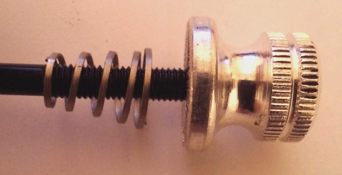Sun Race REAR ALLOY / STEEL Quick Release axle SKEWER nos