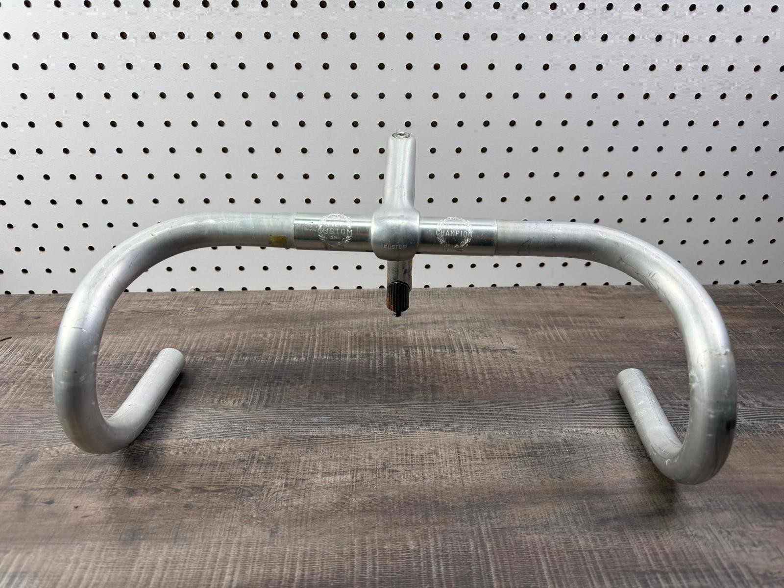 Vintage Sakae Custom Handlebar Drop Bar 390mm Road Champion with Quill Stem 90mm