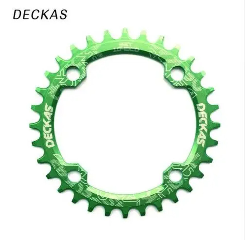 DECKAS 104BCD Narrow Wide Chainring 32T-38T MTB Bike Round Chainring